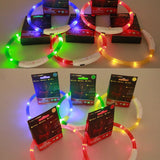 Premium Series - Multi LED Rechargeable Safety Pet Collars Version 2