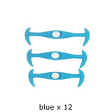 12 Pcs Per Set | Core Hex No Tie Shoelace